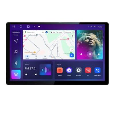 Navigatie dedicata Renault Clio 5 N-Clio5 Edonav ecran 13" 2K 4+32 Android Waze USB Navigatie 4G 360 Toslink Youtube Radio KIT