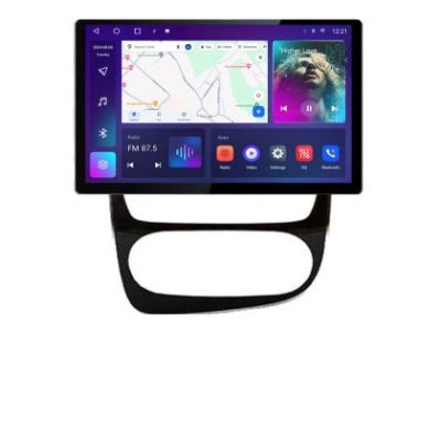 Navigatie dedicata Renault Clio 4 V2 N-468 Edonav ecran 13" 2K 4+32 Android Waze USB Navigatie 4G 360 Toslink Youtube Radio KI