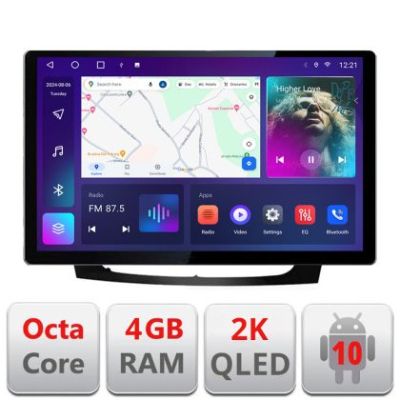 Navigatie dedicata Mercedes W211 W219 N-090 Edonav ecran 13" 2K 4+32 Android Waze USB Navigatie 4G 360 Toslink Youtube Radio K