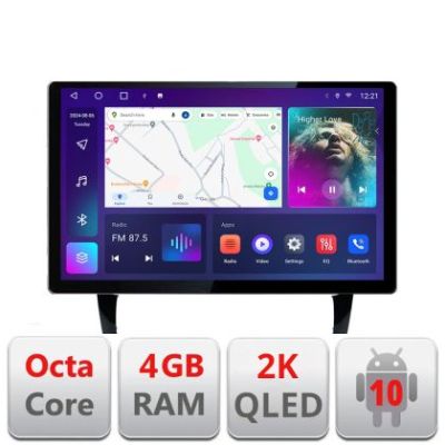 Navigatie dedicata Porsche Cayenne 2002-2011 N-443 Edonav ecran 13" 2K 4+32 Android Waze USB Navigatie 4G 360 Toslink Youtube