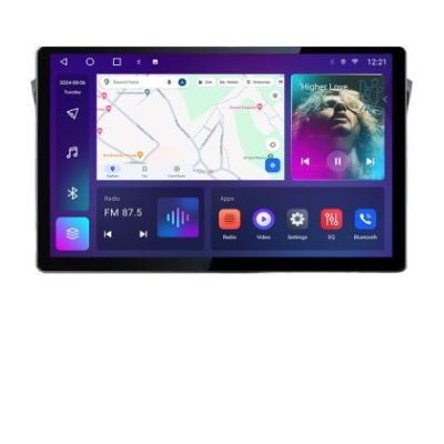 Navigatie dedicata Fiat 500 2015-2021 N-500new Edonav ecran 13" 2K 4+32 Android Waze USB Navigatie 4G 360 Toslink Youtube Radi
