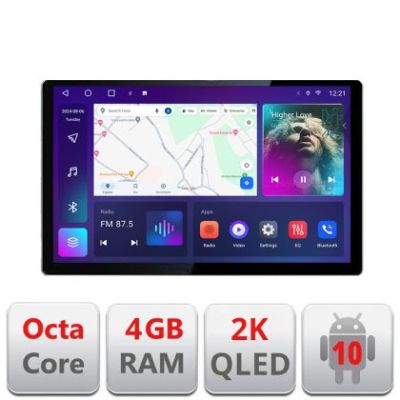 Navigatie dedicata Suzuki Jimny 2018- N-JIMNY Edonav ecran 13" 2K 4+32 Android Waze USB Navigatie 4G 360 Toslink Youtube Radio