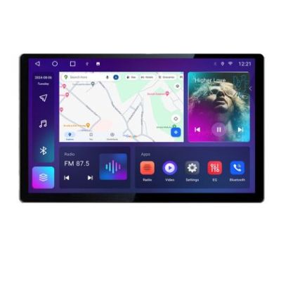 Navigatie dedicata Iveco Daily  2019-  Edonav ecran 13" 2K 4+32 Android Waze USB Navigatie 4G 360 Toslink Youtube Radio KIT-da