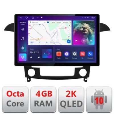 Navigatie dedicata Ford S-Max 2008-2012 N-003 Edonav ecran 13" 2K 4+32 Android Waze USB Navigatie 4G 360 Toslink Youtube Radio