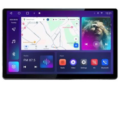 Navigatie dedicata Ford Focus 4 N-focus4 Edonav ecran 13" 2K 4+32 Android Waze USB Navigatie 4G 360 Toslink Youtube Radio kit-