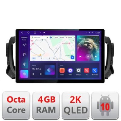 Navigatie dedicata Citroen Jumpy Toyota Proace Peugeot Traveller N-jumpy16 Edonav ecran 13" 2K 4+32 Android Waze USB Navigatie V3