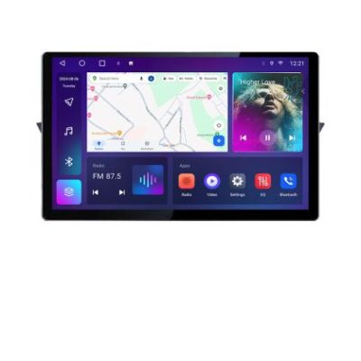 Navigatie dedicata BMW X1 E84 N-219 Edonav ecran 13" 2K 4+32 Android Waze USB Navigatie 4G 360 Toslink Youtube Radio KIT-219 si E