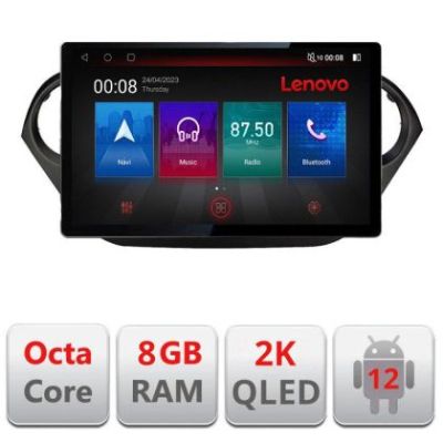 Navigatie HHyundai I10 2013-2019 N-HY38 ecran 13" 2K 8+128 Android Waze USB Navigatie 4G 360 Toslink Youtube Rad