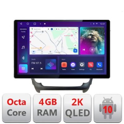 Navigatie dedicata Toyota Avensis 2015-2019 Edonav ecran 13" 2K 4+32 Android Waze USB Navigatie 4G 360 Toslink Youtube Radio KIT-avensis-15 si EDT-E513-PRO