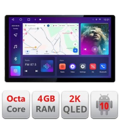 Navigatie dedicata Chrysler Jeep N-202 Edonav ecran 13" 2K 4+32 Android Waze USB Navigatie 4G 360 Toslink Youtube Radio KIT-20