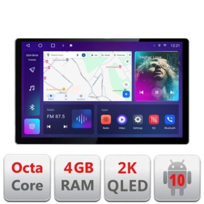 Navigatie dedicata Mercedes ML GL N-213 Edonav ecran 13" 2K 4+32 Android Waze USB Navigatie 4G 360 Toslink Youtube Radio KIT-2