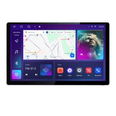 Navigatie dedicata Renault Express  Edonav ecran 13" 2K 4+32 Android Waze USB Navigatie 4G 360 Toslink Youtube Radio kit-expre
