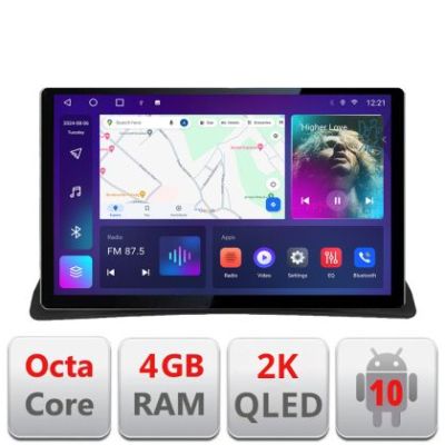 Navigatie dedicata Renault Kangoo  Edonav ecran 13" 2K 4+32 Android Waze USB Navigatie 4G 360 Toslink Youtube Radio kit-Kangoo