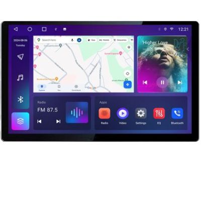 Navigatie dedicata Hummer H2  2008-2009 Edonav ecran 13" 2K 4+32 Android Waze USB Navigatie 4G 360 Toslink Youtube Radio KIT-H2 V3