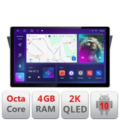 Navigatie dedicata Mazda 5 2010-2017 N-117 Edonav ecran 13" 2K 4+32 Android Waze USB Navigatie 4G 360 Toslink Youtube Radio KI