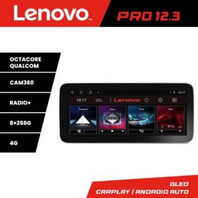 Navigatie VW Passat B5  Lenovo Qled 12.3 inch Octa Core 8+256 360 DSP ADAS carplay android auto radio internet kit-b5-v2+PRO-12.3-8+256