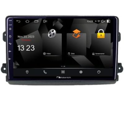 Navigatie Fiat Ducato 2021- Nakamichi NAM5510 Qled Octa Core 720p 4+64 DSP 360 camera carplay android auto