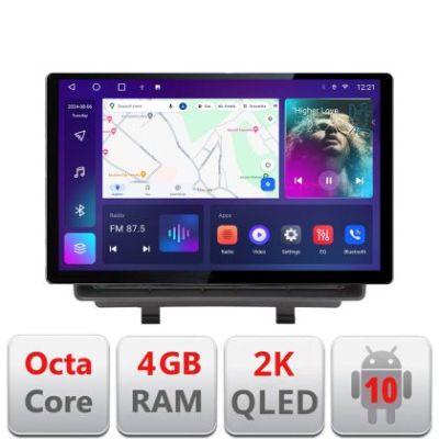 Navigatie Opel Zafira C 2011-2019 Qled 2K Octa Core 4+32 LTE 4G DSP Wifi 5Ghz android auto carplay radio gps internet KIT-zafira-c+EDT-E413-2K