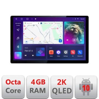 Navigatie VW Passat B5  Qled 2K Octa Core 4+32 LTE 4G DSP Wifi 5Ghz android auto carplay radio gps internet kit-b5-v2+EDT-E413-2K