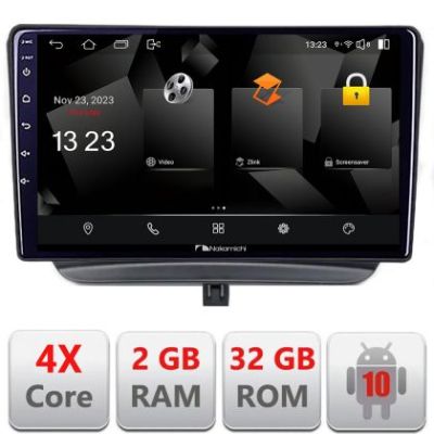 Navigatie Ford Turneo Courier Transit Courier 2014-2021 Nakamichi Android Ecran 720P Quad Core 2+32 carplay android auto NAM5230