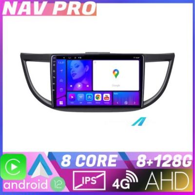 Navigatie Honda CRV 2012 2016 KIT 469 EDOTEC-LITE Android Ecran 720P Octa Core 8 128 Carplay