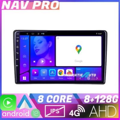 Navigatie Fiat Tipo 2015 2021 KIT TIPO EDOTEC-LITE Android Ecran 720P Octa Core 8 128 Carplay