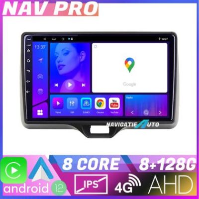 Navigatie Toyota Yaris 2020 EDOTEC-LITE Android Ecran 720P Octa Core 8 128 Carplay