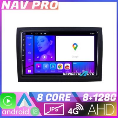Navigatie Fiat ducato 2006 KIT DUCATO EDOTEC-LITE Android Ecran 720P Octa Core 8 128 Carplay v1