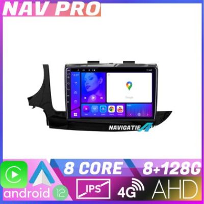 Navigatie Opel Mokka 2016 KIT MOKKA2 EDOTEC-LITE Android Ecran 720P Octa Core 8 128 Carplay v1