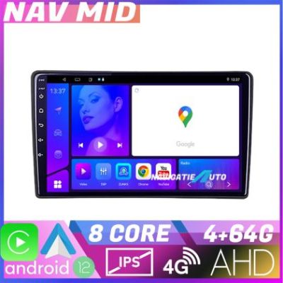 Navigatie Fiat Tipo 2015 2021 KIT TIPO EDOTEC-LITE Android Ecran 720P Octa Core 4 64 Carplay