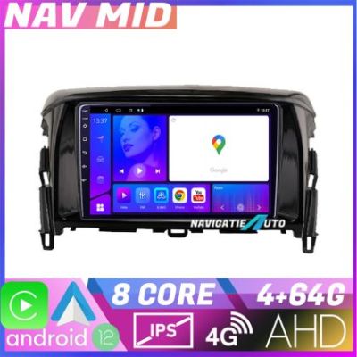 Navigatie Mitsubishi Eclipse Cross 2017 EDOTEC-LITE Android radio gps internet Octa core 4 64 Carplay