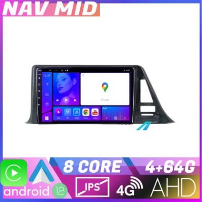 Navigatie Toyota CH R low KIT CH R A EDOTEC-LITE Android Ecran 720P Octa Core 4 64 Carplay