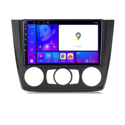 Navigatie BMW Seria 1 E87 2007 2011 clima manuala KIT bmw117 manual EDOTEC-LITE Android Ecran 720P Octa Core 4 64 Carplay