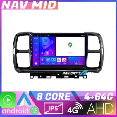 Navigatie Citroen C5 Aircross EDOTEC-LITE Android radio gps internet Octa core 4 64 Carplay