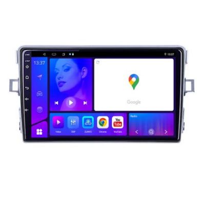 Navigatie Toyota Verso 2010 2016 KIT 133 EDOTEC-LITE Android Ecran 720P Octa Core 4 64 Carplay