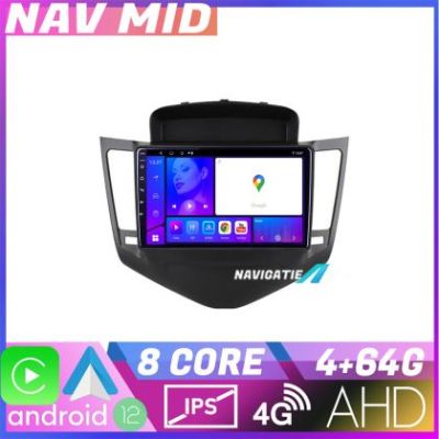 Navigatie Chevrolet Cruze KIT 045 EDOTEC-LITE Android Ecran 720P Octa Core 4 64 Carplay
