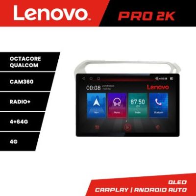 Navigatie Peugeot 301 Citroen K-Elisee K-301 Lenovo PRO 4+64 13 inch 2K android 4G DSP gps internet S v1