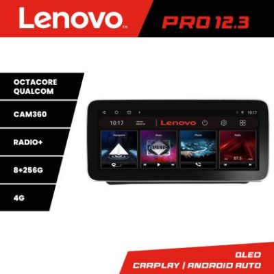Navigatie Toyota Corolla 2017-2018 K-AURIS-2017 Lenovo PRO 8+256 12.3 inch qled android 4G DSP gps internet 32
