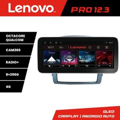Navigatie Kia Sorento 2006-2009 Lenovo PRO 8+256 12.3 inch qled android 4G DSP gps internet  Kit-sorento2002+EDT-E70