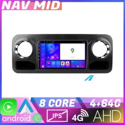 Navigatie Mercedes Sprinter 2018 EDOTEC-LITE Android Ecran 720P Octa Core 4 64 Carplay
